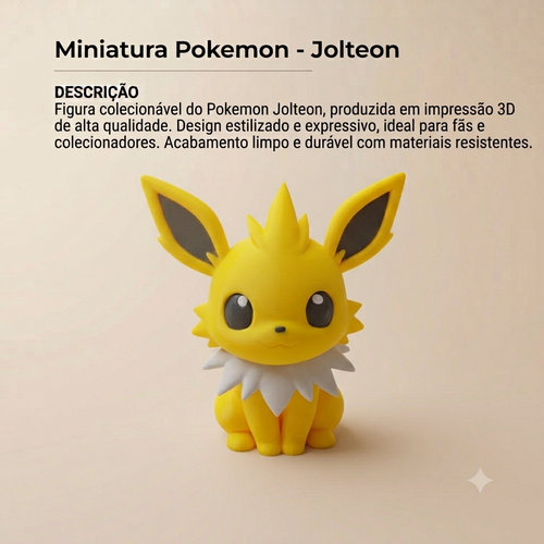 Miniatura Jolteon - descrição