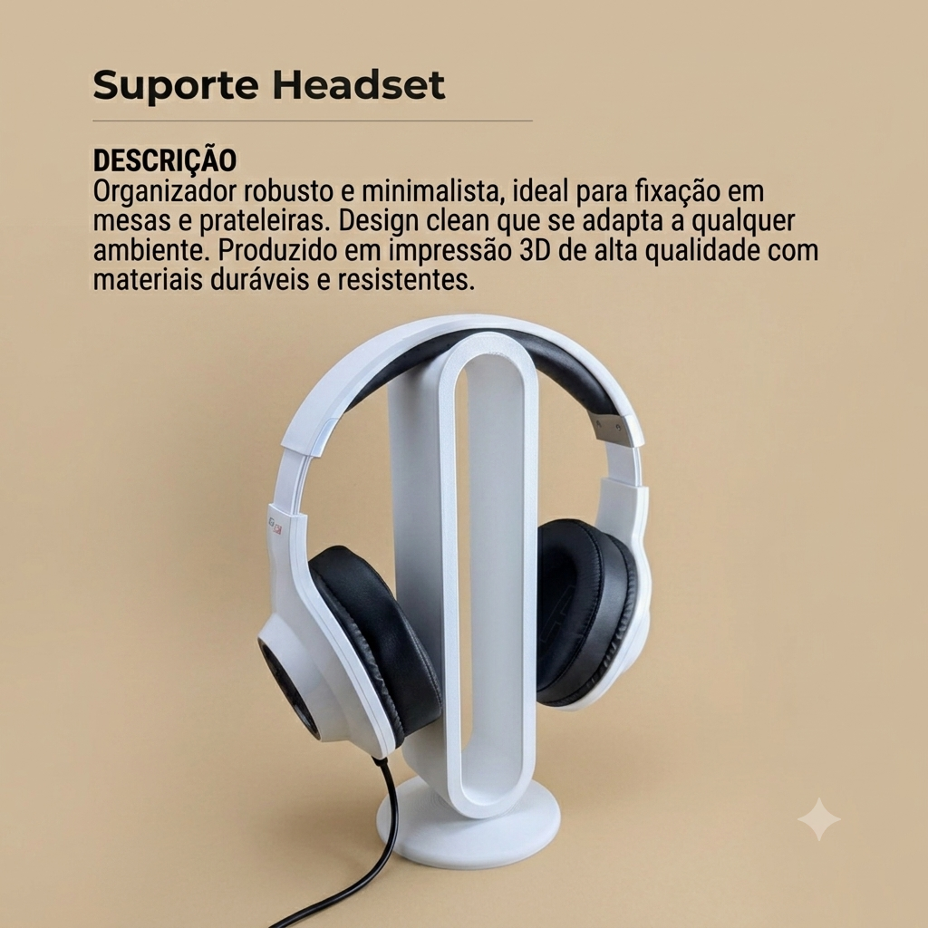 Suporte de Headphone
