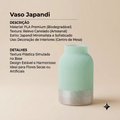Vaso Japandi - Ficha técnica do produto